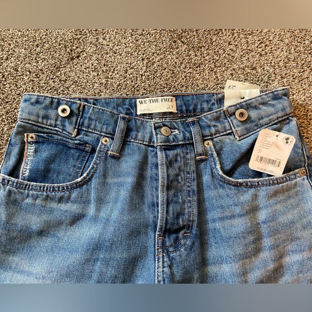 We The Free Slim Shade Selvedge Jeans
Color: True Blue
Brand New Never Worn - Picture 3 of 10